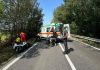 Castellucchio, moto urtata da autocarro: 71enne finisce in ospedale