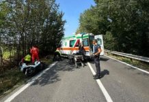 Castellucchio, moto urtata da autocarro: 71enne finisce in ospedale