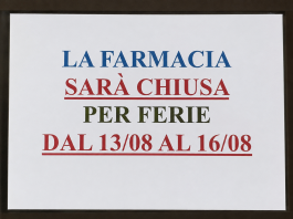 Porto, farmacia comunale chiusa la settimana di Ferragosto, Voi: «Servizio da garantire ai cittadini»
