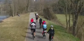 Dissesto arginale a Bagnolo: scatta la chiusura temporanea della Ciclovia del Sole
