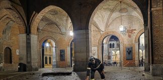 Vigili del fuoco di Mantova in aiuto a Cremona dopo il violento maltempo