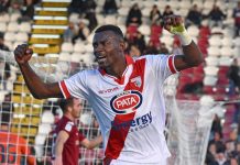 Cittadella chiude per Mensah: accordo raggiunto con il Mantova