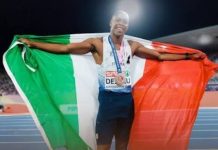 Il Toson d’Oro a Fausto Desalu per la medaglia di bronzo agli Europei