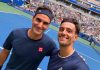 Musetti, allenamento show con Federer a New York: “Onorato di aver condiviso il campo con il re”
