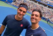 Musetti, allenamento show con Federer a New York: “Onorato di aver condiviso il campo con il re”
