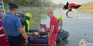 Ostiglia, bambino di 8 anni ritrovato vivo in acqua dopo una notte di ricerche sul Po