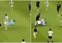 Juventus, invasione di campo e intervento killer di un tifoso su Gatti