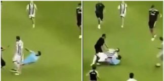 Juventus, invasione di campo e intervento killer di un tifoso su Gatti