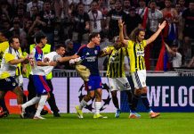Guendouzi contro i tifosi del Lione: maxi rissa in Champions