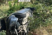 Medole, auto fuori strada sulla provinciale per Castiglione: 19enne ferito