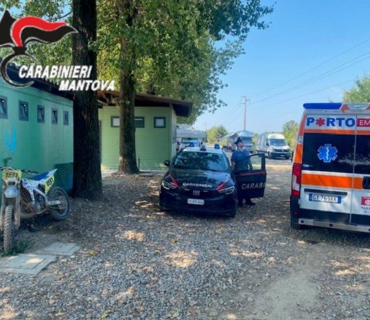 Motocross, caduta a Rivarolo: 29enne trasportato all’ospedale di Cremona