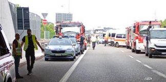 Incidente sulla Rieti-Terni tra un pullman, un camper e due auto: 5 morti e 5 feriti