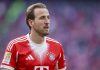 Harry Kane vince la Scarpa d’Oro