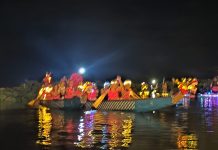 Da Rivalta a Grazie in barca nel segno dell’Assunta e di San Francesco