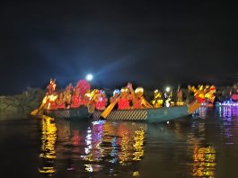 Da Rivalta a Grazie in barca nel segno dell’Assunta e di San Francesco