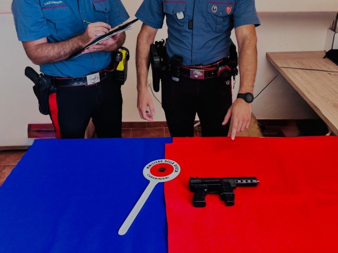 procurato allarme pistola