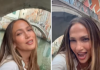 Jennifer Lopez a Venezia, il giro in gondola come Madonna: lo show con ‘Like a Virgin’