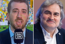 Pierluigi Pardo difende Alessandro Vescini dopo la gaffe su Dazn: “Polemica surreale”