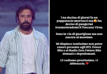 Tommaso Paradiso ha il Toscana virus: “Mi ha punto un pappatacio”
