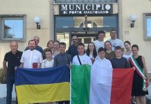 Ragazzi ucraini accolti in Comune: Porto Mantovano ribadisce i valori della libertà