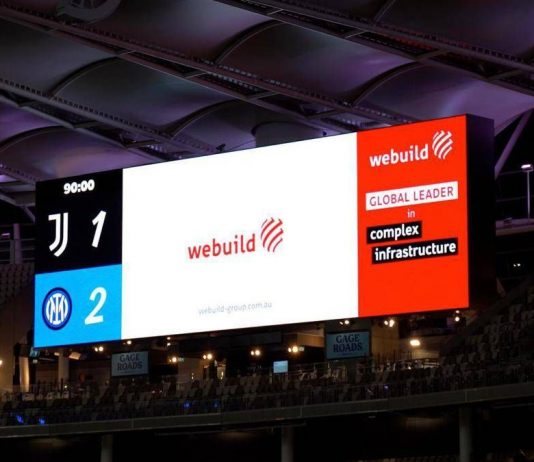 Webuild sostiene ‘Calcio Italiano’ a Perth: chiusa la settimana con Milan, Inter, Juventus e Palermo