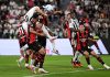 Una perla di Cisse e un’incornata di Gatti nel recupero, Juve-Milan 1-1