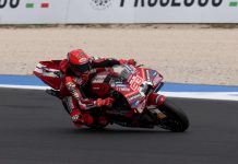 Marc Marquez trionfa al Gp di San Marino, Bezzecchi subito out