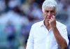 Gasperini “L’Inter è la più forte, la Roma prova ad avvicinarla”