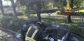 Rodigo, 86enne esce di strada sulla Postumia: liberata dai Vigili del Fuoco