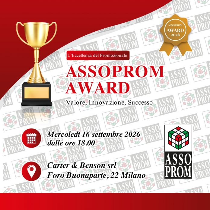 Assoprom Award copertina