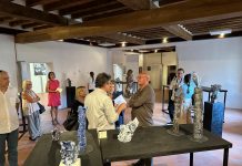 Abbazia del Polirone, successo per la mostra di ceramiche di Giovanna Gazzi