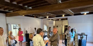 Abbazia del Polirone, successo per la mostra di ceramiche di Giovanna Gazzi