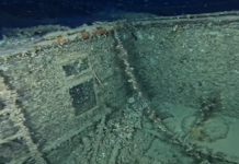 Il mantovano Cristiano Rosa ritrova negli abissi il transatlantico Minnetonka affondato nelle Grande Guerra