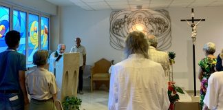 Don Franco Bettoni lascia il Poma e diventa cappellano della Rsa di Moglia