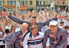 Piazza Virgiliana si veste di sport per centinaia di ragazzi con quattro grandi campioni