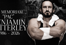 Wrestling, morto Benjamin Satterley a 40 anni: il giorno prima aveva combattuto un incontro