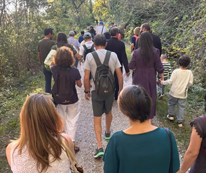 camminata ecumenica lampada della pace2