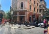 Crolla il solaio di un negozio in via Cola di Rienzo: 4 soccorsi ed estratti da macerie