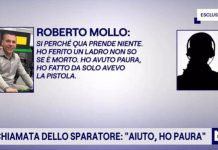 “Ho ferito un ladro, non so se è morto”, al Tg1 la telefonata del 35enne che ha sparato a Cuneo