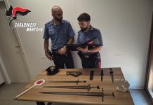 Armi e munizioni illegali in casa: denunciato 65enne di Curtatone