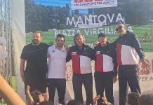 Grande festa in Piazza Virgiliana con le leggende di Un Campione per Amico