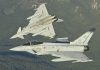 Caccia italiani della Nato abbattono drone in Lituania. Fregata russa lancia razzi vicino a elicottero danese