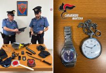 Moglia di Sermide, poliziotto fuori servizio sventa furto in casa. Malvivente 19enne arrestato dai Cc