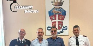 Carabinieri, il saluto al Luogotenente Mani e al Brigadiere Carbone che vanno in pensione