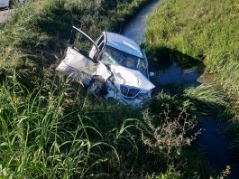 Pegognaga, scontro frontale tra auto: nove feriti tra cui quattro bambini