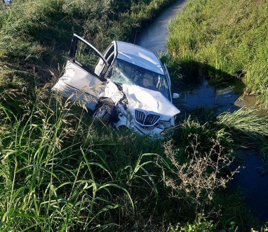 Pegognaga, scontro frontale tra auto: nove feriti tra cui quattro bambini