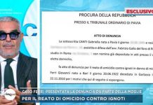 Delitto di Garlasco, la moglie di Giovanni Ferri presenta denuncia in procura per far riaprire caso: “Si indaghi per omicidio”