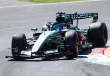 Gp Monza, Russell domina la terza sessione di libere davanti a Hamilton