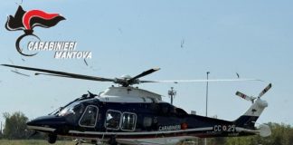 L’occhio dei Carabinieri arriva dal cielo: controlli coordinati dall’elicottero sul Basso Mantovano