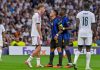 Real Madrid-Inter, Huijsen litiga con Lautaro Martinez e Barella